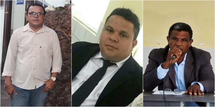 Vereadores Domingos da Pensão, Francisco Assis e João Frazão, de Presidente Médici (MA)
